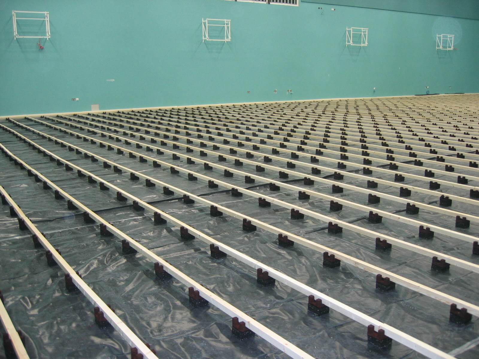 Acoustic Flooring Standard Profile Decking/Flooring Cradles 